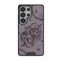 Virgo - Samsung Galaxy S25 Ultra Case, Elite Dark (Magnetic) / Silver / Purple