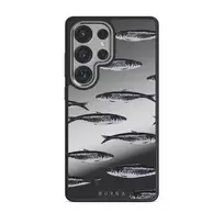 Del Mar - Samsung Galaxy S25 Ultra Case, Elite Mirror Dark (Magnetic) / Silver