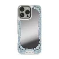 Looking Glass - iPhone 16 Pro Max Case, Elite Mirror Light (MagSafe) / Silver