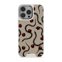 Sinful - iPhone 16 Pro Case, Elite Light (MagSafe) / Silver