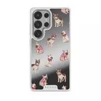 Monsieur - Samsung Galaxy S25 Ultra Case, Elite Mirror Light (Magnetic) / Silver