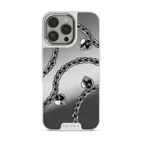 Cold Heart - iPhone 16 Pro Case, Elite Mirror Light (MagSafe) / Silver