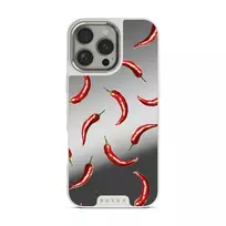 Hot Chilli - iPhone 16 Pro Max Case, Elite Mirror Light (MagSafe) / Silver