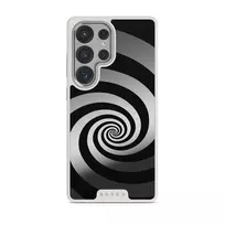 Rabbit Hole - Samsung Galaxy S25 Ultra Case, Elite Mirror Light (Magnetic) / Silver