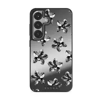 Unbreakable - Samsung Galaxy S25 Case, Elite Mirror Dark (Magnetic) / Silver