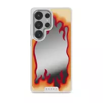 Too Hot - Samsung Galaxy S25 Ultra Case, Elite Mirror Light (Magnetic) / Silver