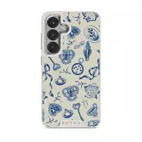 Tea Party - Samsung Galaxy S25 Case, Elite Light (Magnetic) / Silver