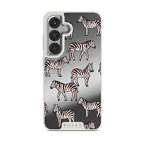 Wild Spirit - Samsung Galaxy S25 Case, Elite Mirror Light (Magnetic) / Silver