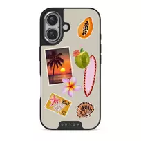 Sun Chaser - iPhone 16 Plus Case, Elite Dark (MagSafe) / Silver