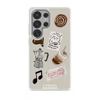 Oat Milk Please - Samsung Galaxy S25 Ultra Case, Elite Light (Magnetic) / Silver