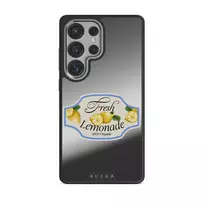 Frizzante - Samsung Galaxy S25 Ultra Case, Elite Mirror Dark (Magnetic) / Silver