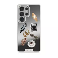 Boss Babe - Samsung Galaxy S25 Ultra Case, Elite Mirror Light (Magnetic) / Silver