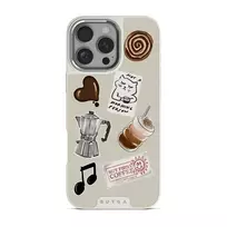 Oat Milk Please - iPhone 16 Pro Max Case, Elite Light (MagSafe) / Silver