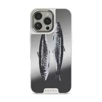 Sardinhas - iPhone 16 Pro Case, Elite Mirror Light (MagSafe) / Silver