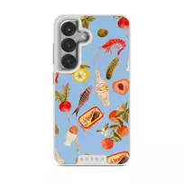 Al Fresco - Samsung Galaxy S25 Case, Elite Light (Magnetic) / Silver