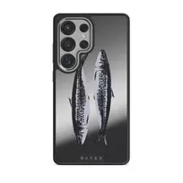 Sardinhas - Samsung Galaxy S25 Ultra Case, Elite Mirror Dark (Magnetic) / Silver