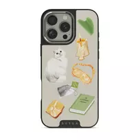 Soft Era - iPhone 16 Pro Case, Elite Dark (MagSafe) / Silver
