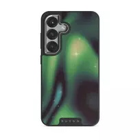 Aurora - Samsung Galaxy S25 Plus Case, Elite Dark (Magnetic) / Silver