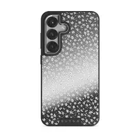 Lush Meadows - Floral Samsung Galaxy S25 Case, Elite Mirror Dark (Magnetic) / Silver