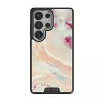 Berry Sorbet - Girly Samsung Galaxy S25 Ultra Case, Elite Dark (Magnetic) / Silver