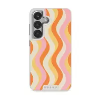 Flower Power - Samsung Galaxy S25 Plus Case, Elite Light (Magnetic) / Silver