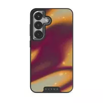Twin Flame - Samsung Galaxy S25 Plus Case, Elite Dark (Magnetic) / Silver