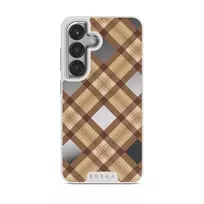 Coffee Break - Samsung Galaxy S25 Case, Elite Mirror Light (Magnetic) / Silver