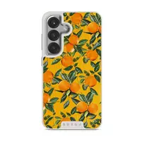 Orange Lemonade - Samsung Galaxy S25 Plus Case, Elite Light (Magnetic) / Silver