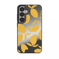Lemon Tart - Samsung Galaxy S25 Plus Case, Elite Mirror Dark (Magnetic) / Silver