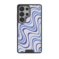 Stay Groovy - Samsung Galaxy S25 Ultra Case, Elite Dark (Magnetic) / Silver