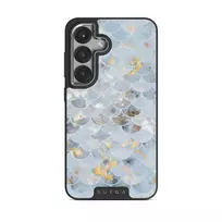Mermaid Skin - Samsung Galaxy S25 Plus Case, Elite Dark (Magnetic) / Silver