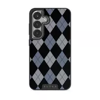 Trouble - Samsung Galaxy S25 Plus Case, Elite Dark (Magnetic) / Silver