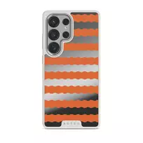 Papaya - Samsung Galaxy S25 Ultra Case, Elite Mirror Light (Magnetic) / Silver