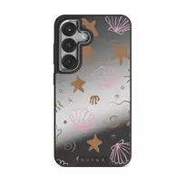 Beach Games - Samsung Galaxy S25 Plus Case, Elite Mirror Dark (Magnetic) / Silver