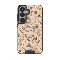 Sunday Brunch - Flowers Samsung Galaxy S25 Plus Case, Elite Dark (Magnetic) / Silver