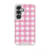 Think Pink - Samsung Galaxy S25 Plus Case, Elite Light (Magnetic) / Silver
