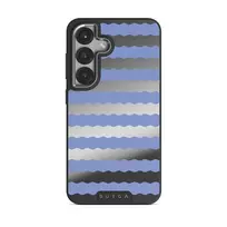 Splash - Samsung Galaxy S25 Plus Case, Elite Mirror Dark (Magnetic) / Silver