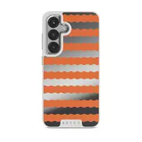Papaya - Samsung Galaxy S25 Plus Case, Elite Mirror Light (Magnetic) / Silver