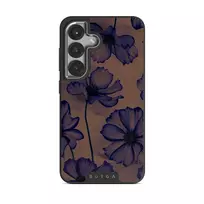 Velvet Night - Samsung Galaxy S25 Case, Elite Dark (Magnetic) / Silver
