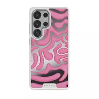 Popsicle - Samsung Galaxy S25 Ultra Case, Elite Mirror Light (Magnetic) / Silver
