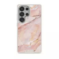 Morning Sunshine - Pastel Marble Samsung Galaxy S25 Ultra Case, Elite Light (Magnetic) / Silver