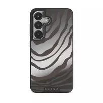 Ride Or Die - Samsung Galaxy S25 Plus Case, Elite Mirror Dark (Magnetic) / Silver