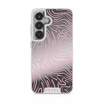 Hawaiian Breeze - Samsung Galaxy S25 Case, Elite Mirror Light (Magnetic) / Silver