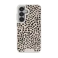 Almond Latte - Cute Samsung Galaxy S25 Case, Elite Light (Magnetic) / Silver