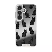 Salem - Samsung Galaxy S25 Plus Case, Elite Mirror Light (Magnetic) / Silver