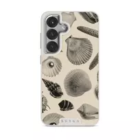 Shell Mosaic - Samsung Galaxy S25 Case, Elite Light (Magnetic) / Silver