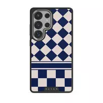 Check & Mate - Samsung Galaxy S25 Ultra Case, Elite Dark (Magnetic) / Silver