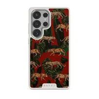 Morning Commute - Designer Samsung Galaxy S25 Ultra Case, Elite Light (Magnetic) / Silver
