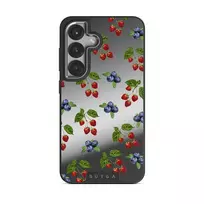 Picnic Basket - Samsung Galaxy S25 Case, Elite Mirror Dark (Magnetic) / Silver