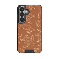 Earth Shell - Samsung Galaxy S25 Plus Case, Elite Dark (Magnetic) / Silver